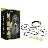 WHIPSMART GITD COLLAR WITH NIPPLE CLIPS